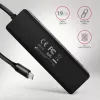 USB-C kelionių stotelė Axagon HUE-C1C 4x USB 5Gbps, USB-C maitinimo įvadas, 19 cm USB-C laidas