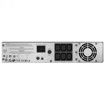 APC Smart-UPS C linijinis-interaktyvus 2000VA, 2U stovo montavimui, 230V, 6x IEC C13, USB ir RS232, AVR, grafinis LCD