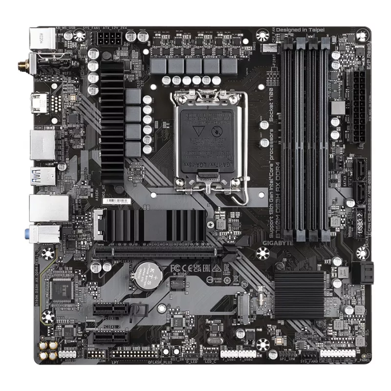 GIGABYTE B760M DS3H AX DDR4 pagrindinė plokštė