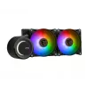 MSI MAG Coreliquid E240 skysčio aušinimo rinkinys, radiatorius 240 mm, 2x 120 mm ventiliatoriai, juoda