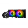MSI MAG Coreliquid E240 skysčio aušinimo rinkinys, radiatorius 240 mm, 2x 120 mm ventiliatoriai, juoda