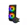 MSI MAG Coreliquid E240 skysčio aušinimo rinkinys, radiatorius 240 mm, 2x 120 mm ventiliatoriai, juoda