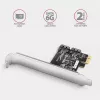 Vidinis SATA adapteris Axagon PCES-SJ2 PCIe 2 Gbit/s juodas