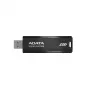USB atmintinė ADATA SC610 2TB Sleeve USB Type-A 3.2 Gen 2, 550 MB/s skaitymas, 500 MB/s rašymas, juoda