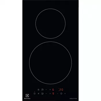 Indukcinė kaitlentė Electrolux LIT30230C — 2 zonų, įmontuojama, 29 cm, juoda, liečiamas valdymas