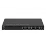 NETGEAR GSM4328-100AJS valdomas L3 Gigabit Ethernet (10/100/1000) Power over Ethernet (PoE) jungiklis 1U juodas