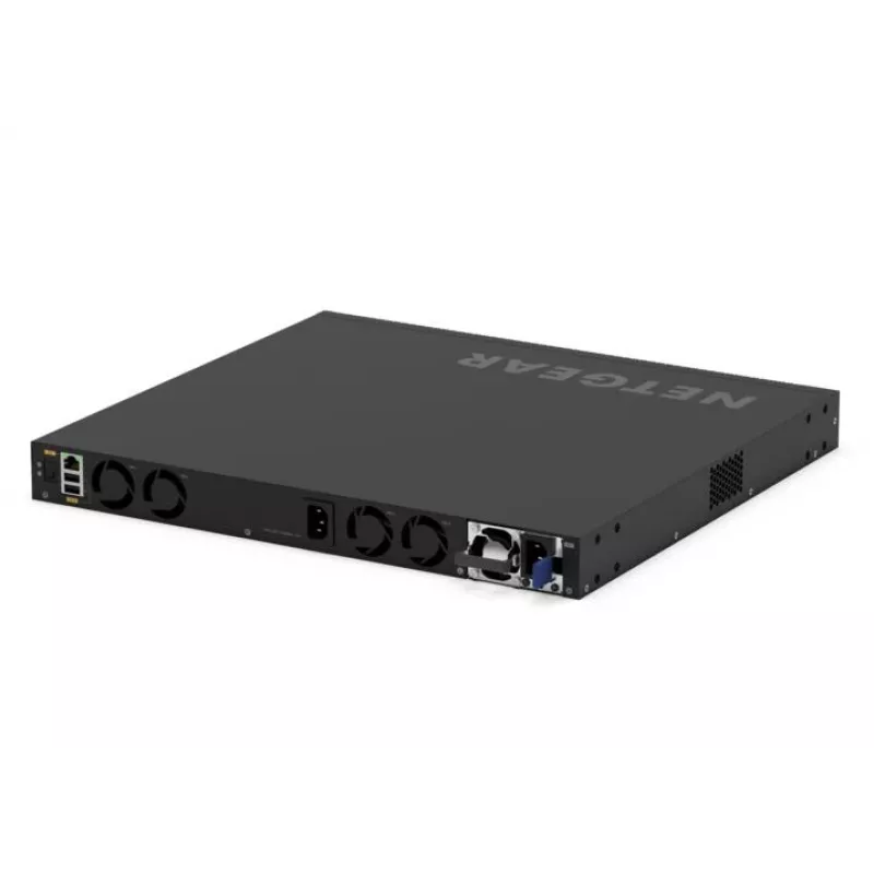NETGEAR GSM4328-100AJS valdomas L3 Gigabit Ethernet (10/100/1000) Power over Ethernet (PoE) jungiklis 1U juodas