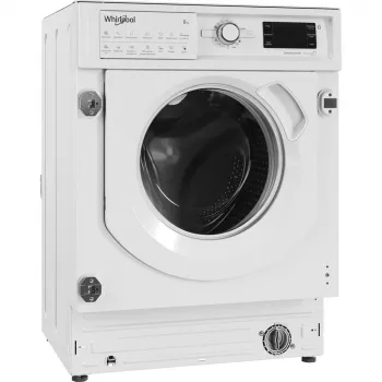 Whirlpool BI WMWG 81485 PL įmontuojama skalbyklė priekinio pakrovimo 8 kg 1400 aps/min balta