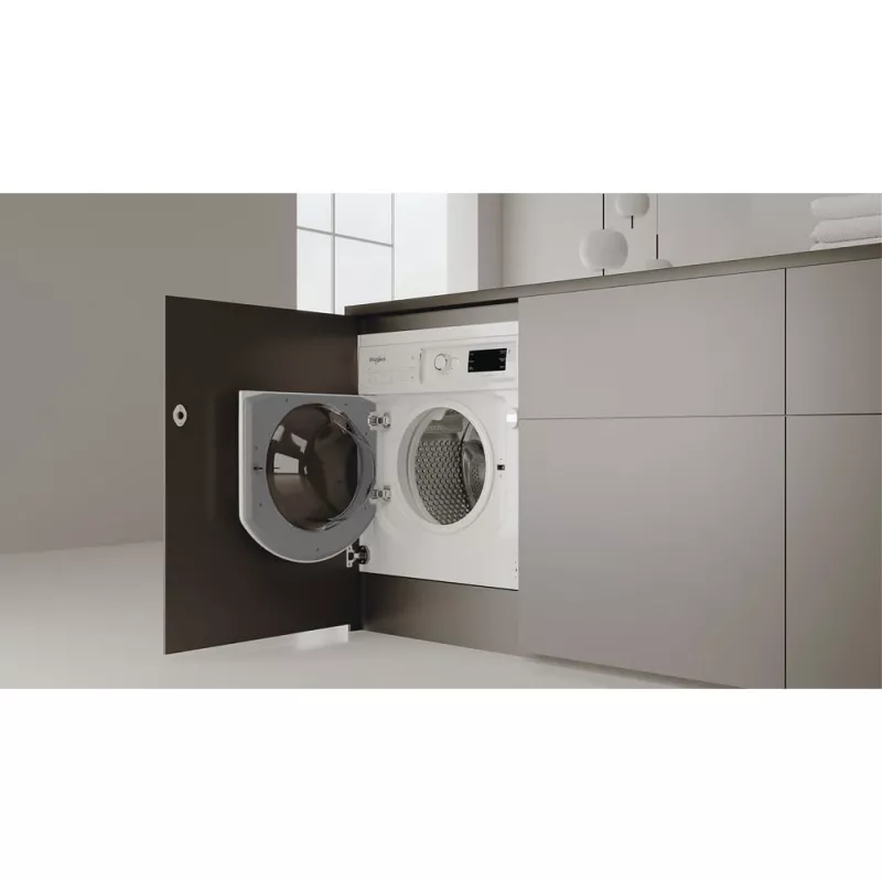 Whirlpool BI WMWG 81485 PL įmontuojama skalbyklė priekinio pakrovimo 8 kg 1400 aps/min balta
