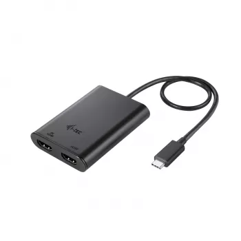 i-tec USB-C Dual 4K/60Hz (single 8K/30Hz) HDMI vaizdo adapteris