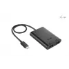 i-tec USB-C Dual 4K/60Hz (single 8K/30Hz) HDMI vaizdo adapteris