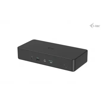 i-tec USB 3.0 / USB-C / Thunderbolt 3 Professional Dual 4K Display Dock 2-os kartos stotelė su Power Delivery 100W