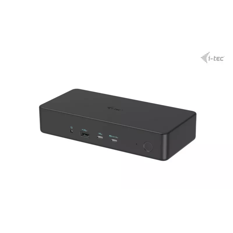 i-tec USB 3.0 / USB-C / Thunderbolt 3 Professional Dual 4K Display Dock 2-os kartos stotelė su Power Delivery 100W