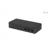i-tec USB 3.0 / USB-C / Thunderbolt 3 Professional Dual 4K Display Dock 2-os kartos stotelė su Power Delivery 100W