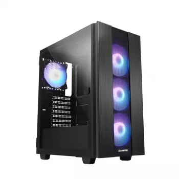 Chieftec HUNTER 2 Midi Tower, juodas