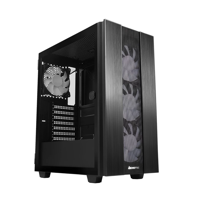 Chieftec HUNTER 2 Midi Tower, juodas