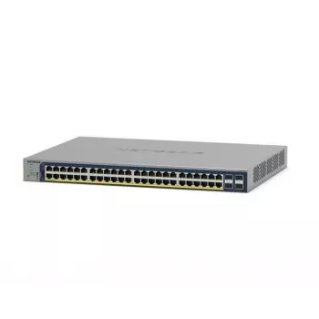 NETGEAR GS728TP valdomas L2/L3/L4 Gigabit Ethernet (10/100/1000) jungiklis su PoE+ ir 4 SFP prievadais