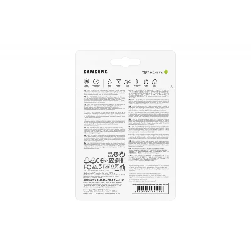 Samsung MB-MY512S 512 GB MicroSDXC UHS-I atminties kortelė