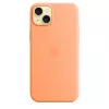 APPLE Silikoninis dėklas su MagSafe iPhone 15 Plus Sorbet Orange