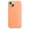APPLE Silikoninis dėklas su MagSafe iPhone 15 Plus Sorbet Orange