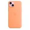 APPLE Silikoninis dėklas su MagSafe iPhone 15 Plus Sorbet Orange