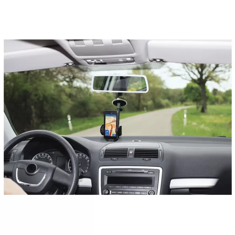 Automobilinis laikiklis telefonui Hama Multi 00201521 juodas