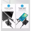Gembird DD-U3M2 - SSD-Dockingstation - M.2 - M.2 Card (PCIe NVMe & SATA) - USB 3,2 (Gen 2) - Schwarz (DD-U3M2)