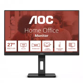 AOC 27E3QAF 27 colių FHD IPS monitorius, 1920x1080, 100Hz, juodas