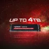 M.2 2280 NVMe SSD PATRIOT VP4300 Lite 4 TB, PCIe 4.0 x4, Skaitymas 7400 MB/s, Rašymas 6000 MB/s, NVMe 2.0