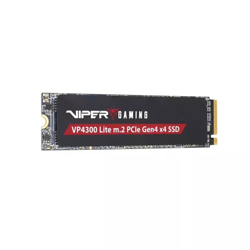 M.2 2280 NVMe SSD PATRIOT VP4300 Lite 4 TB, PCIe 4.0 x4, Skaitymas 7400 MB/s, Rašymas 6000 MB/s, NVMe 2.0