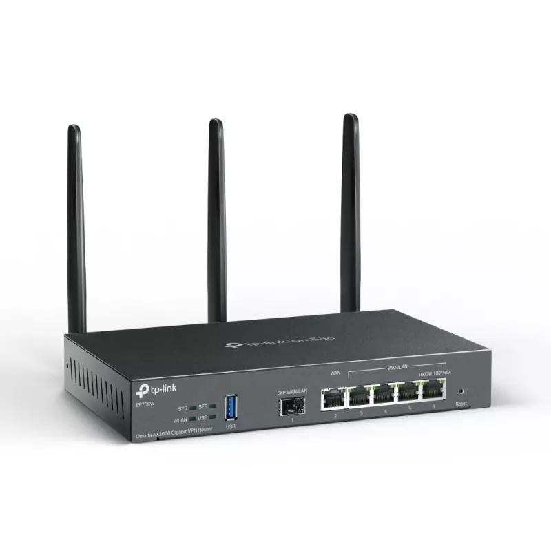 Maršrutizatorius TP-Link Omada AX3000 Dviejų juostų Wi-Fi 6