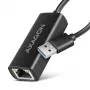 Išorinis tinklo adapteris Axagon ADE-AR USB-A 3.2 Gen 1 – Gigabit Ethernet, Realtek RTL8153