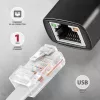 Išorinis tinklo adapteris Axagon ADE-AR USB-A 3.2 Gen 1 – Gigabit Ethernet, Realtek RTL8153