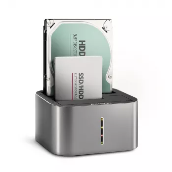 Axagon ADSA-DC SuperSpeed USB DUAL 2.5 colio/3.5 colio HDD/SSD DUAL dokas
