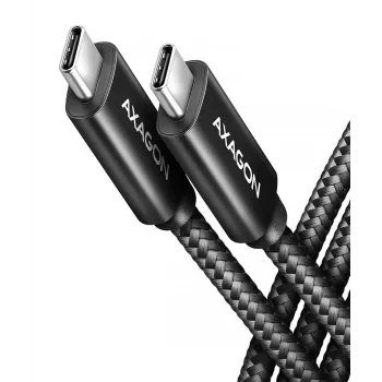 USB kabelis Axagon BUCM4X-CM10AB USB4 Gen 3x2 1m Juodas