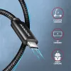 USB kabelis Axagon BUCM4X-CM10AB USB4 Gen 3x2 1m Juodas