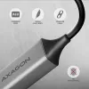 Axagon ADE-TXCA USB-C / USB-A 3.2 Gen 1 – Gigabit Ethernet adapteris, Asix AX88179