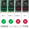 Axagon PCEM2-XS PCIe x16 adapteris M.2 NVMe M-key lizdui su pasyviu aliumininiu radiatoriumi