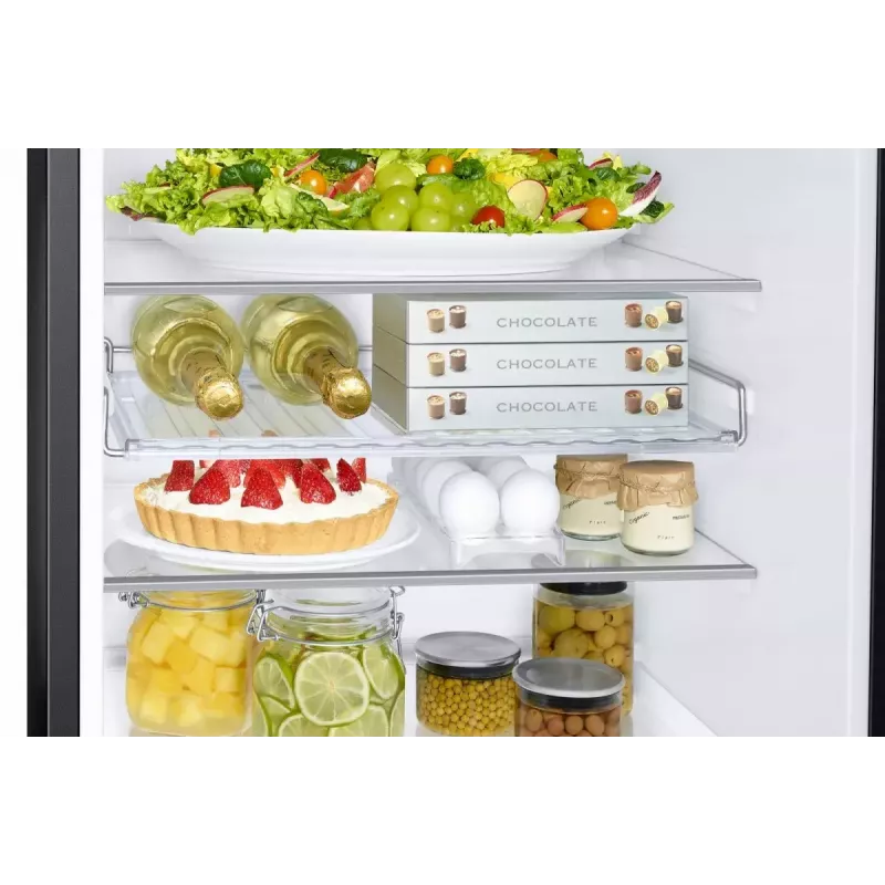 Šaldytuvas-šaldiklis Samsung RB34C675EBN 350L, energijos klasė E