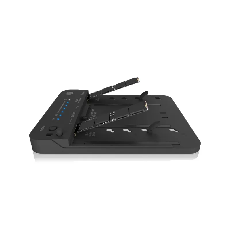 ICY BOX IB-2913MCL-C31 USB 3.2 Gen 2 (3.1 Gen 2) Type-C juoda – klonavimo stotelė