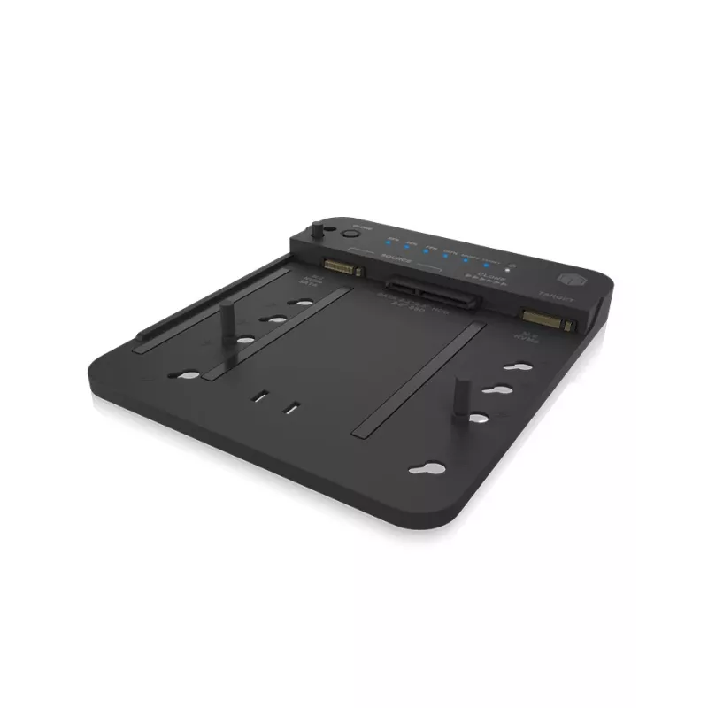 ICY BOX IB-2913MCL-C31 USB 3.2 Gen 2 (3.1 Gen 2) Type-C juoda – klonavimo stotelė