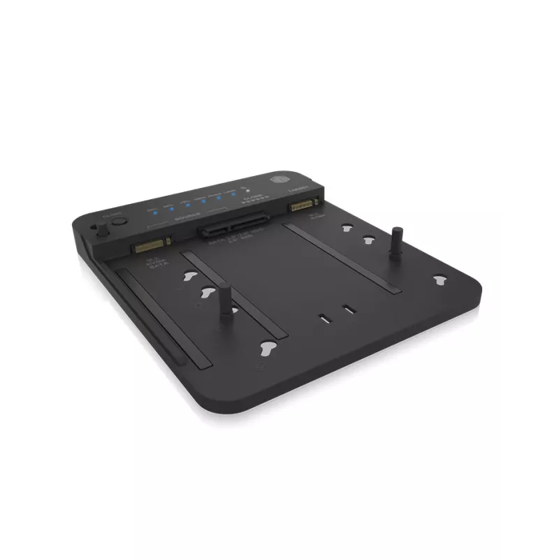 ICY BOX IB-2913MCL-C31 USB 3.2 Gen 2 (3.1 Gen 2) Type-C juoda – klonavimo stotelė