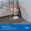 Vandens nuotėkio detektorius TP-Link Tapo T300 Wi‑Fi, reguliuojamas aliarmas 90 dB, IP67, baterija (2×AAA), reikalingas Hub