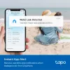 Vandens nuotėkio detektorius TP-Link Tapo T300 Wi‑Fi, reguliuojamas aliarmas 90 dB, IP67, baterija (2×AAA), reikalingas Hub
