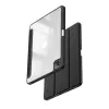 Dėklas Folio Crong CRG-PRF-IPD11-BLK, skaidrus, skirtas iPad Pro 11 2022/2021