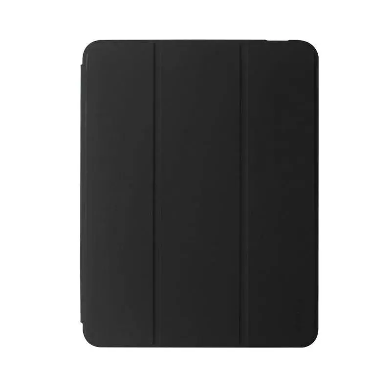 Dėklas Folio Crong CRG-PRF-IPD11-BLK, skaidrus, skirtas iPad Pro 11 2022/2021