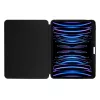 Dėklas Folio Crong CRG-PRF-IPD11-BLK, skaidrus, skirtas iPad Pro 11 2022/2021