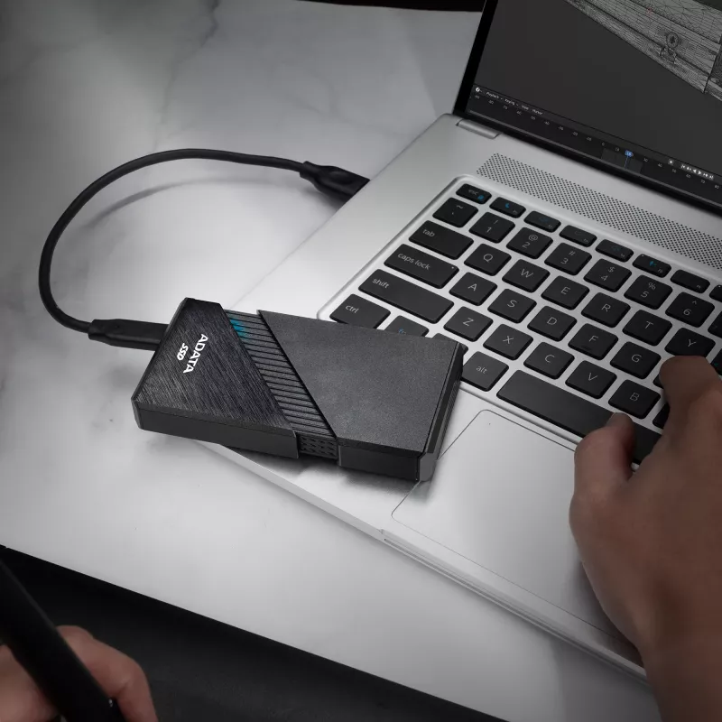 ADATA SE920 1 TB USB Type-C 3.2 Gen 2 (3.1 Gen 2) juodas