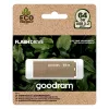 USB atmintukas GOODRAM UME3 64 GB, USB Type-A 3.2 Gen 1, skaitymas 60 MB/s, rašymas 20 MB/s, rudas