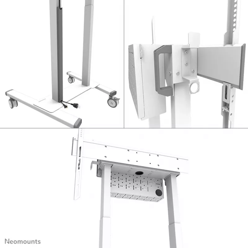 Neomounts FL55-875WH1 TV vežimėlis 55–100 colių – motorizuotas – TÜV